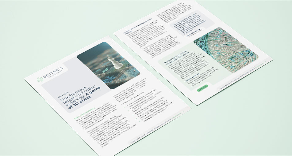 Overhead image of a chessboard with glass chesspieces